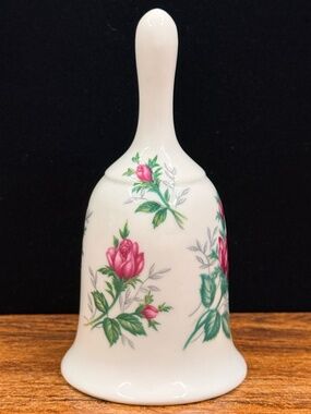 MANN Fine Bone China Bell with Floral Design